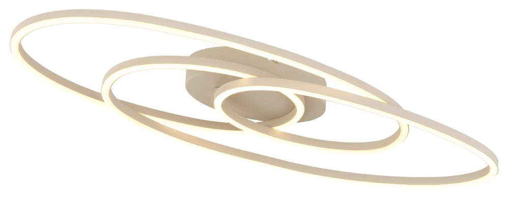 Design plafondlamp Spira zand bruin