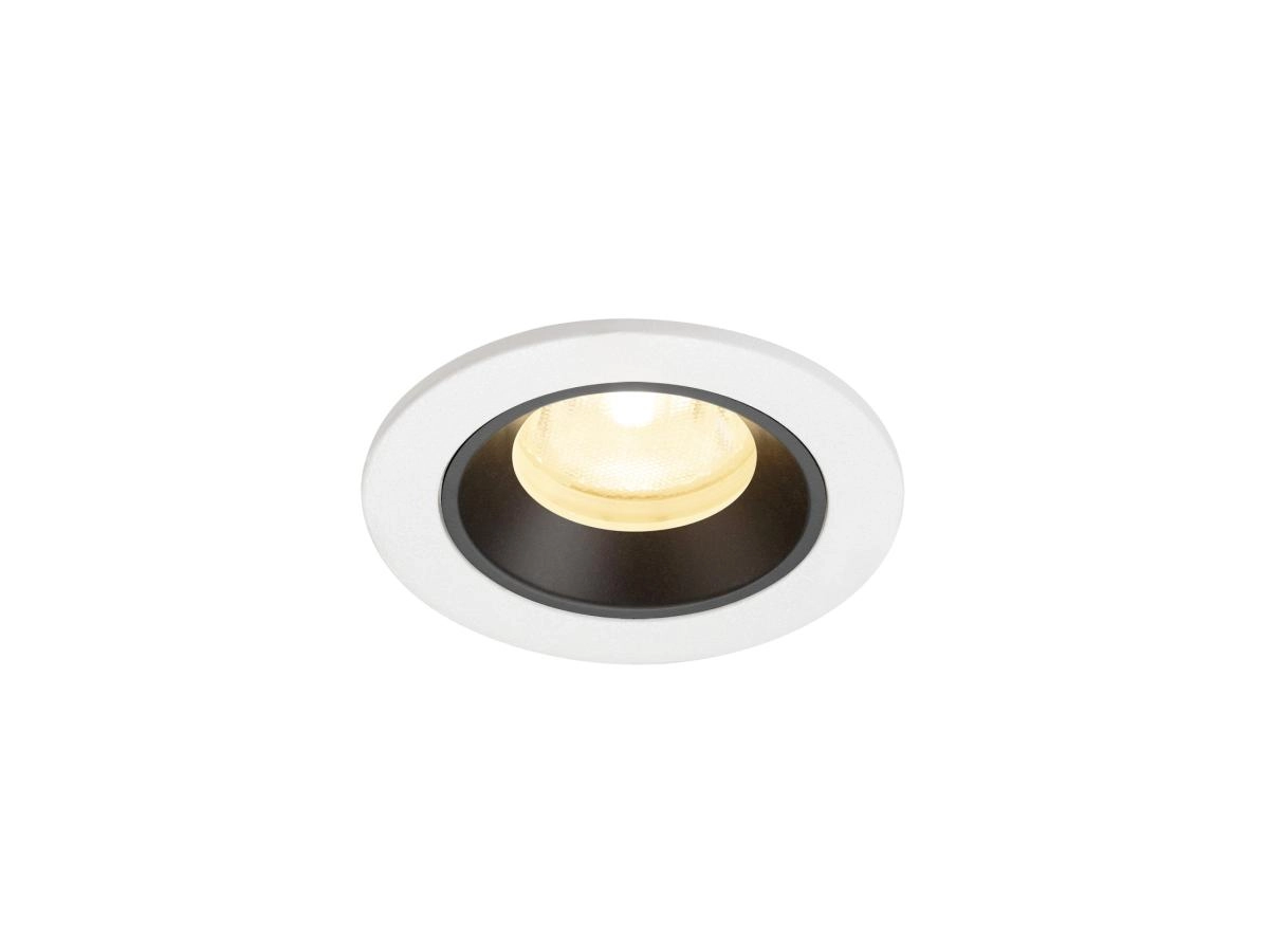 Inbouwspot Numinos XS wit/zwart 3000K - 40gr
