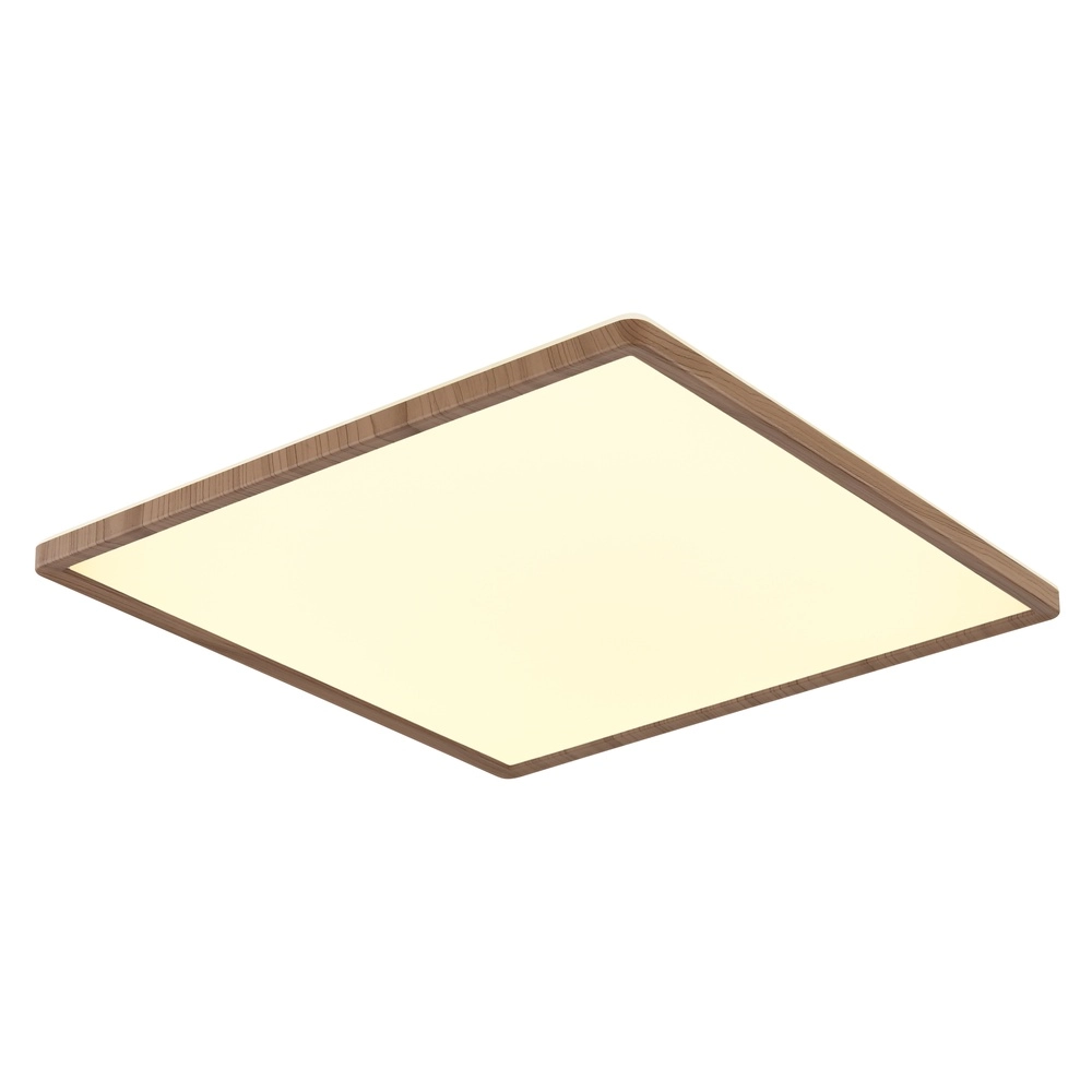 Plafonniere Sapana vierkant 42cm hout Globo 9007371457434