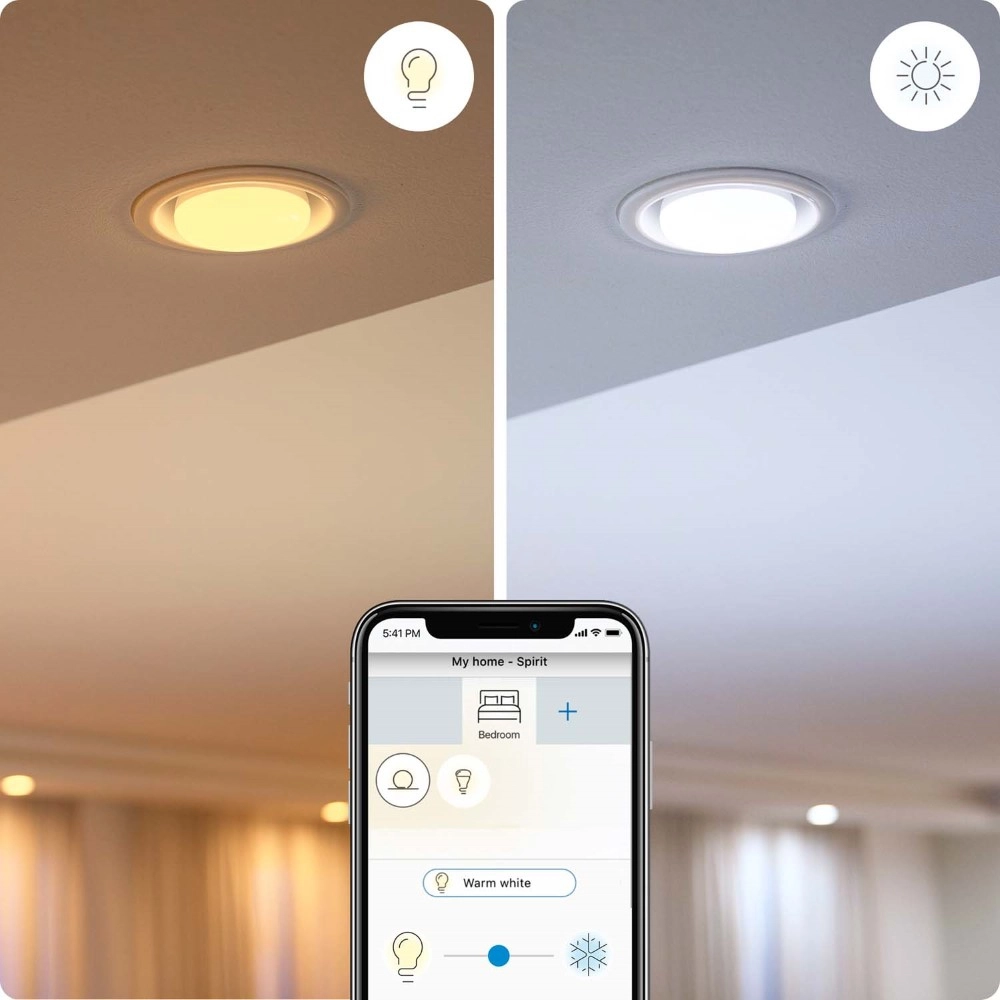 Set goldline lampenbollen WiZ - 2x 6,7W - E27 - Led Philips 8719514551077