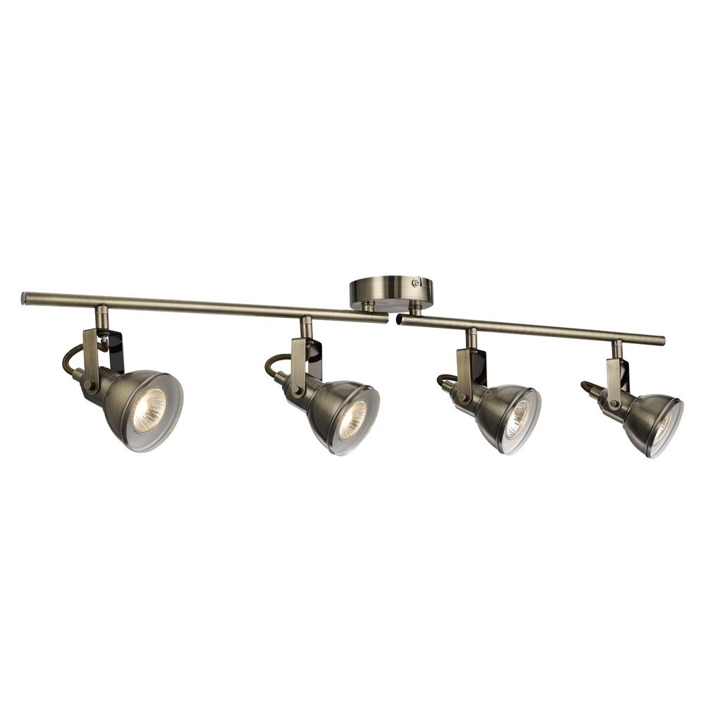 Antieke opbouwspot Focus 4-lichts