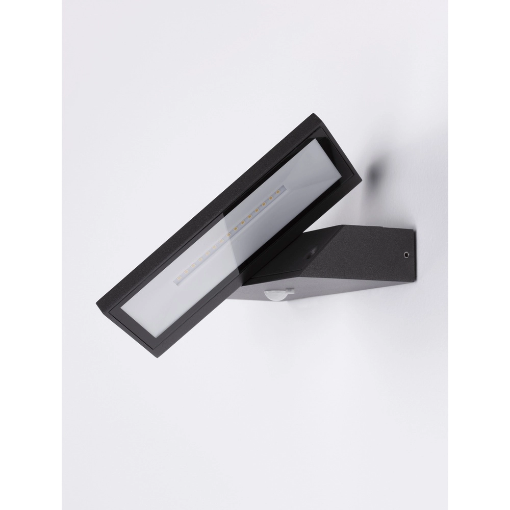 Solar wandlamp Prim antraciet