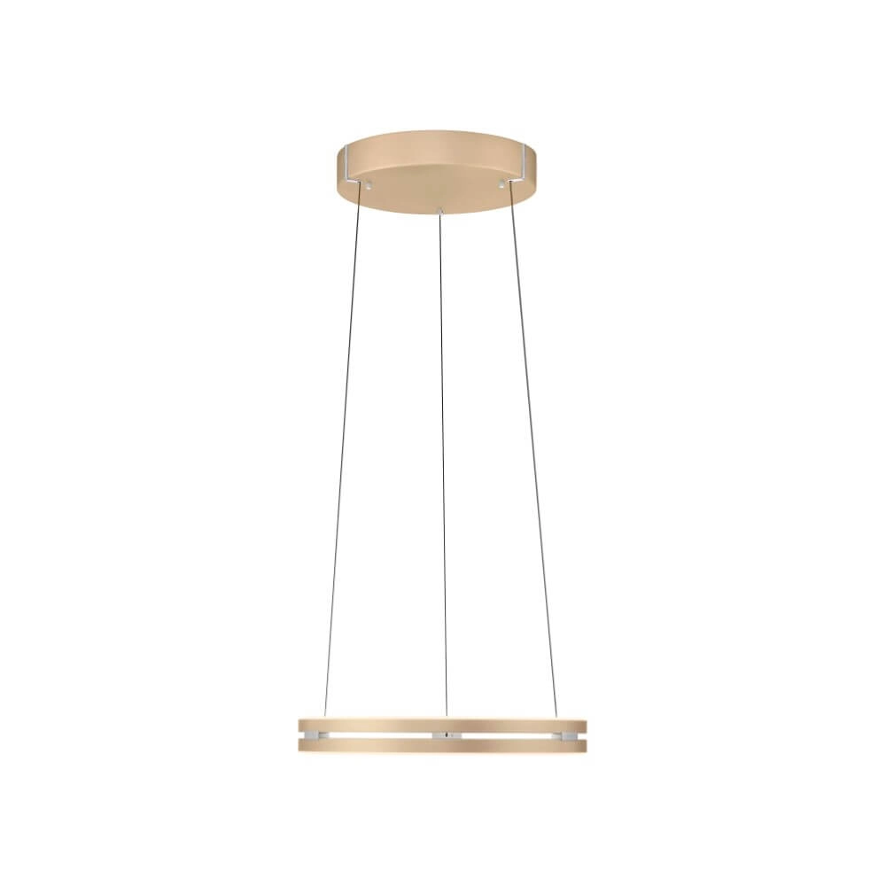 Strakke hanglamp Pure E-Loop messing Paul Neuhaus 4012248372265