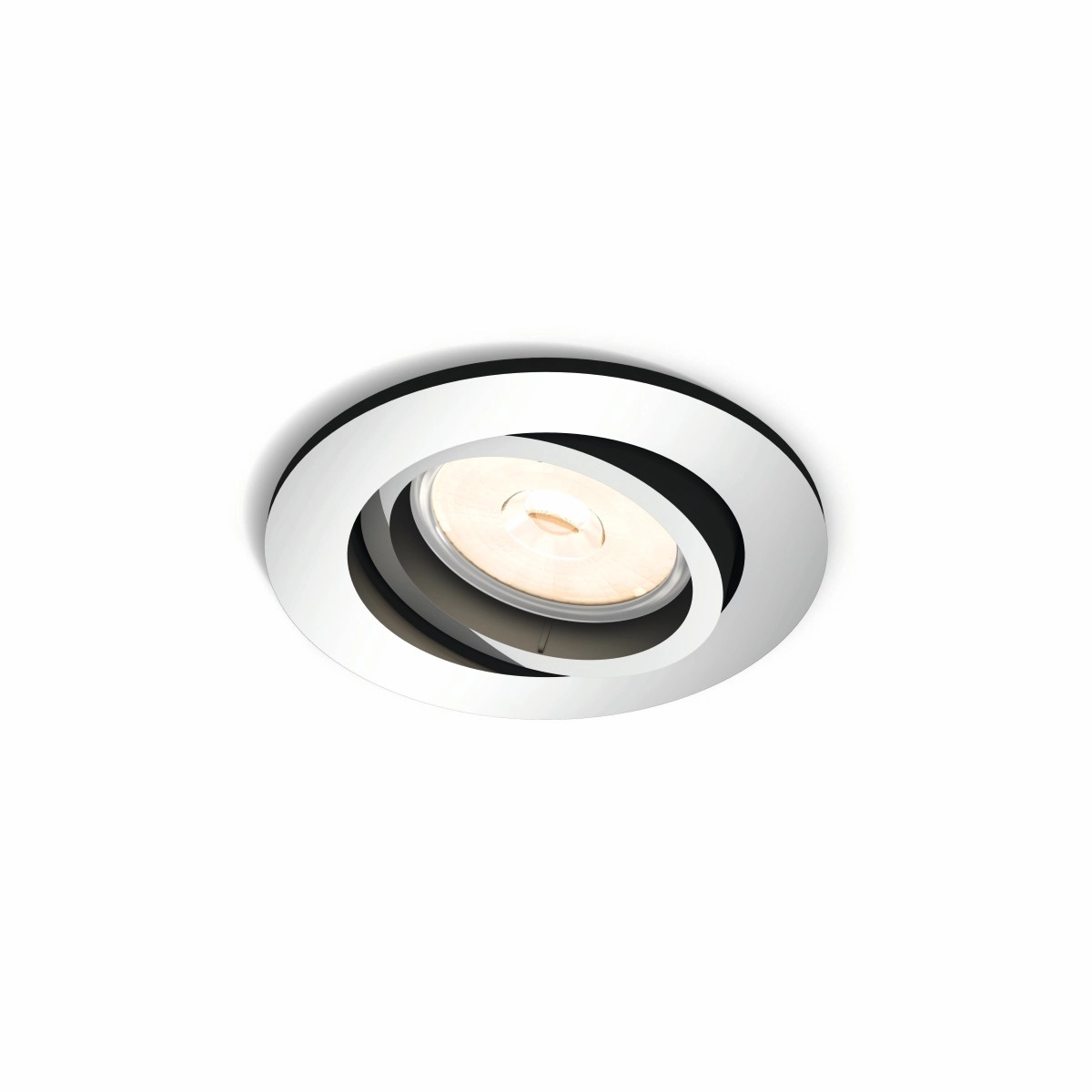 Inbouwspot Donegal GU10 9cm rond grijs Philips 8718696160855