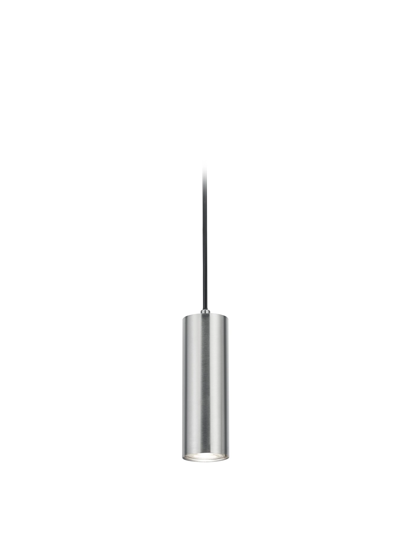 2-fase rail hanglamp Duoline grijs