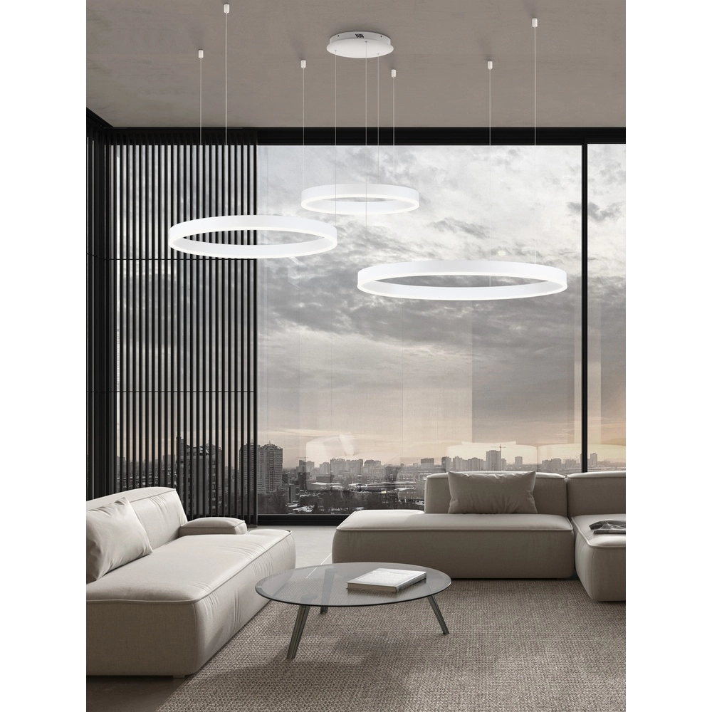 Hanglamp Motif wit multi 3000K Lyora 5212017439239