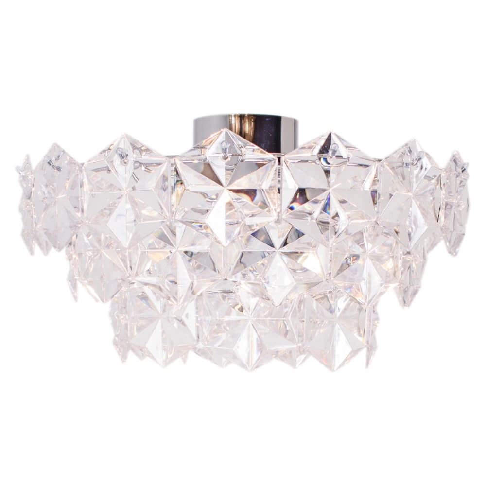Plafondlamp Monarque chroom
