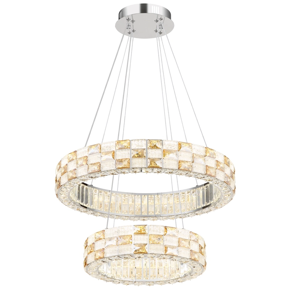 Hanglamp Lidia chroom