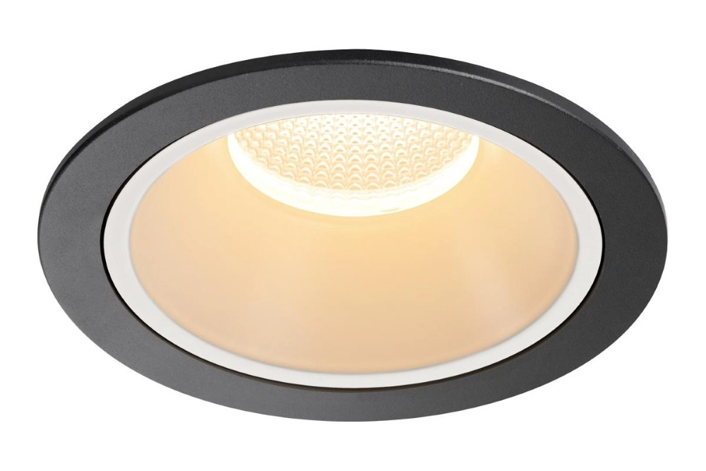 Inbouwspot Numinos XL zwart/wit 2700K - 40gr SLV 4024163308328