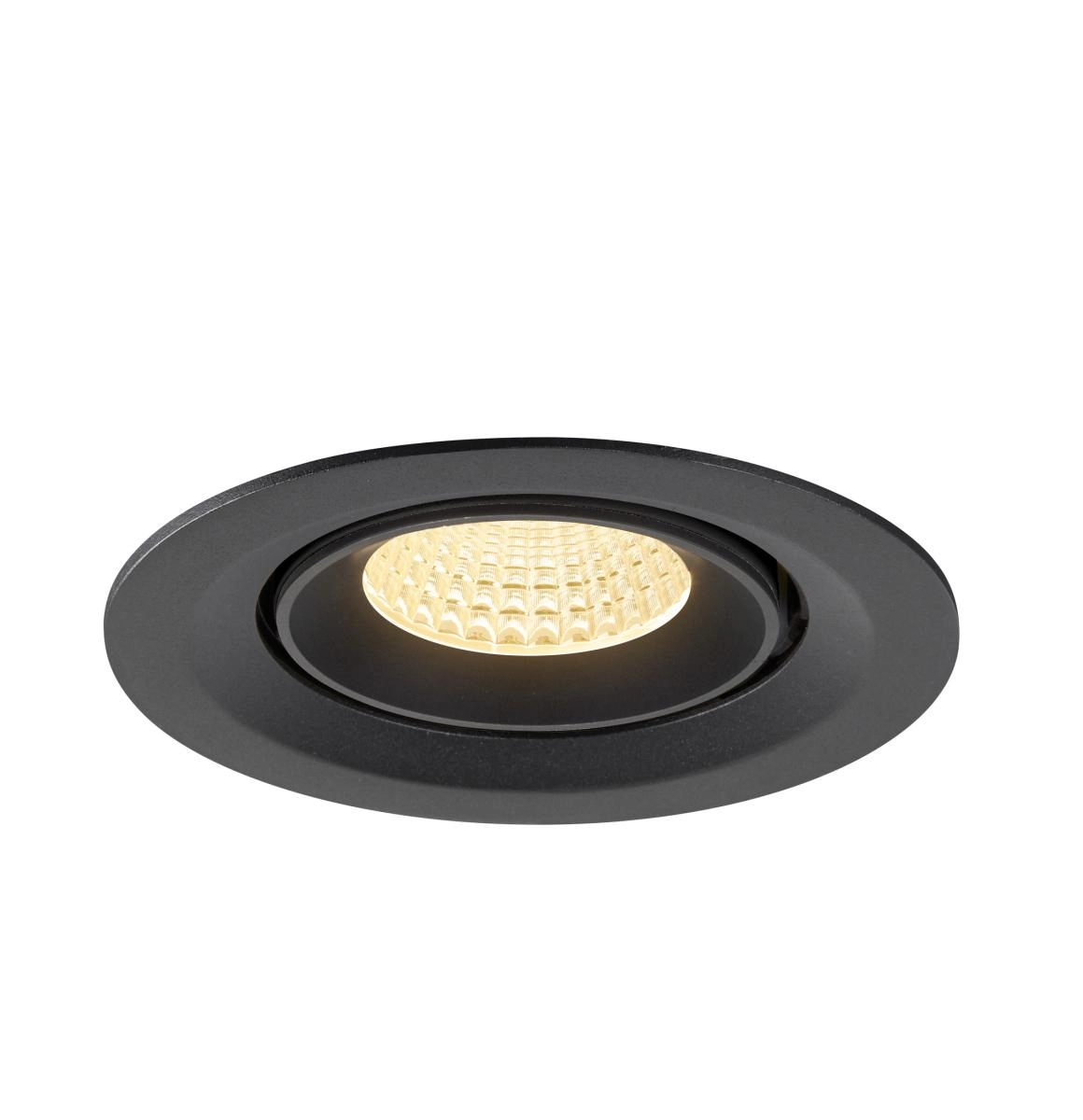 Inbouwspot Numinos Gimble M zwart 3000K - 55gr SLV 4024163311892