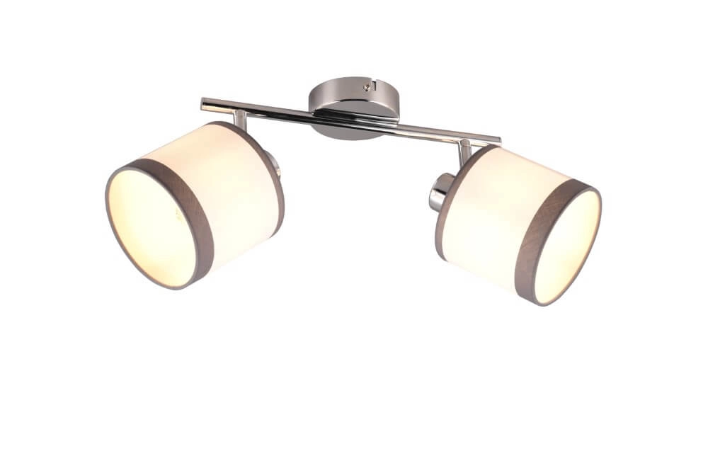 Plafondlamp Davos wit 2-lichts Trio 4017807574241