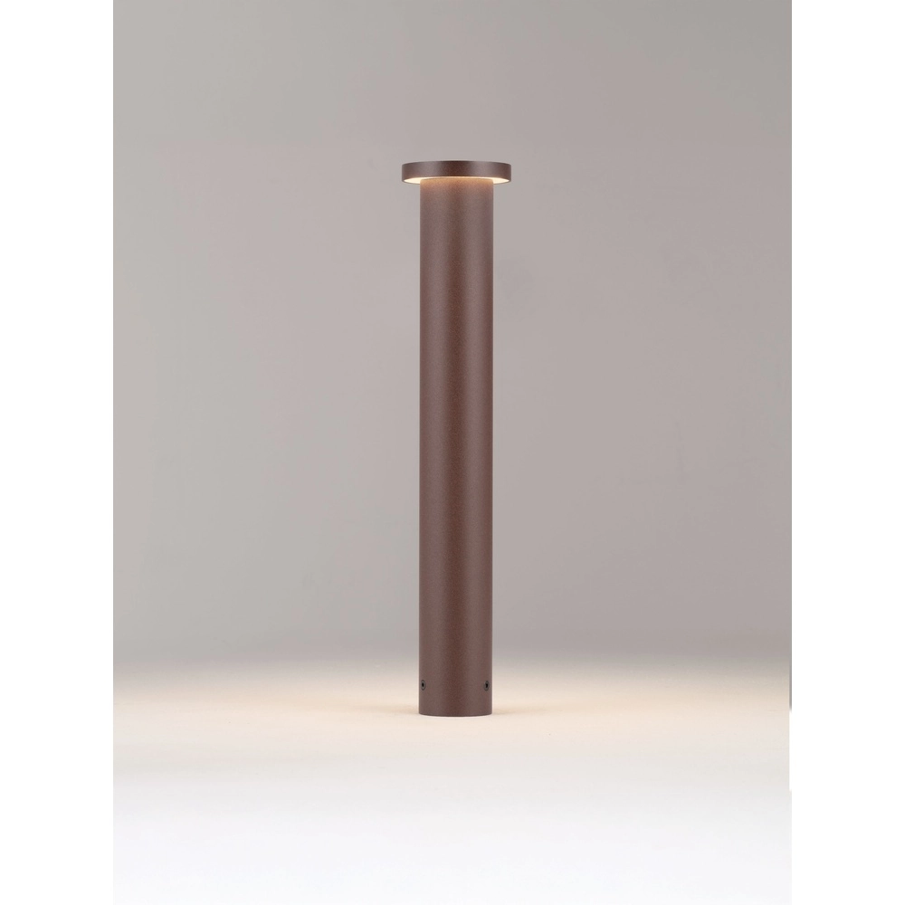 Moderne padverlichting Bast roestbruin 45cm - 3000K Lyora 5212017497666