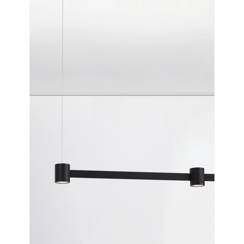 Design hanglamp Puize 3-lichts zwart Lyora 5212017448576