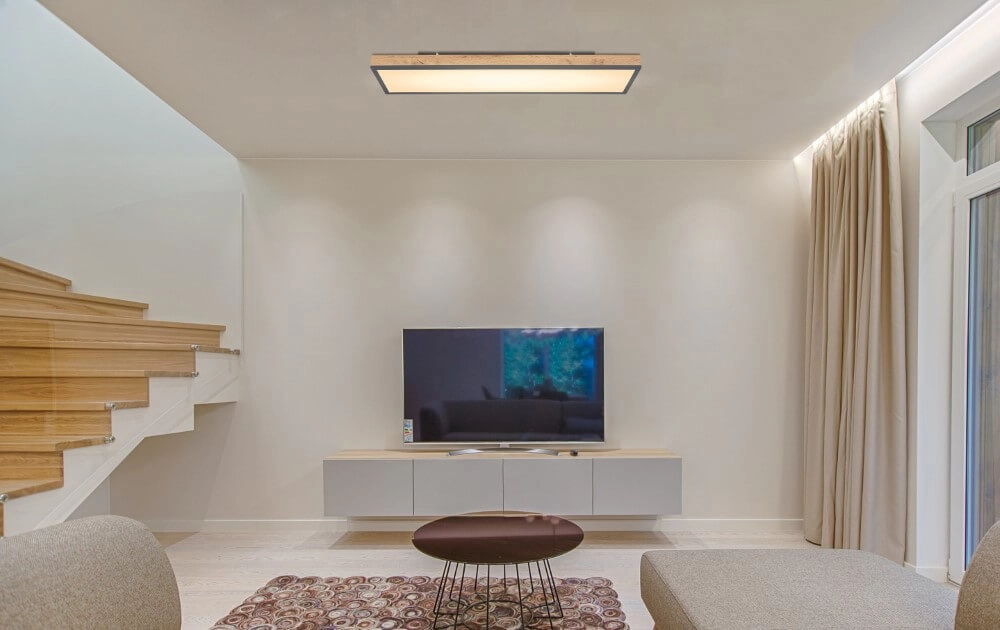 Dimbare led plafondlamp Doro 80x20cm Globo 9007371425785
