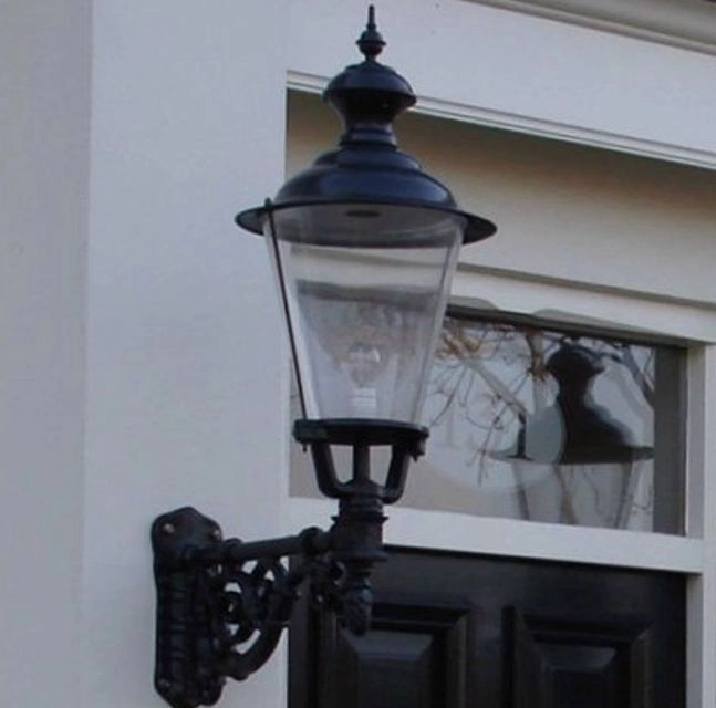 Nostalgische buitenlamp Marken zwart KS verlichting 8714732121644