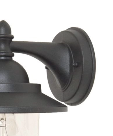 Buitenlamp Finmotion Zwart Franssen 5024005553007