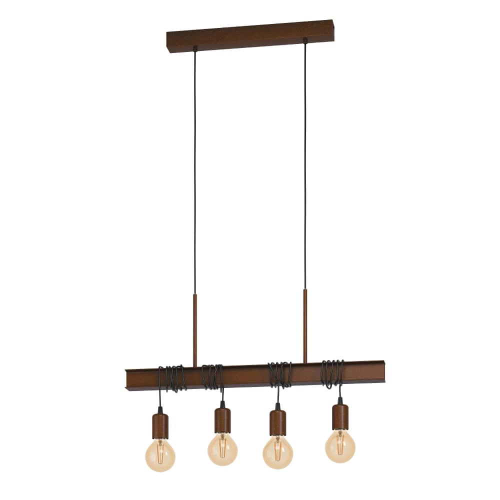 Roestbruine hanglamp Townshend 4