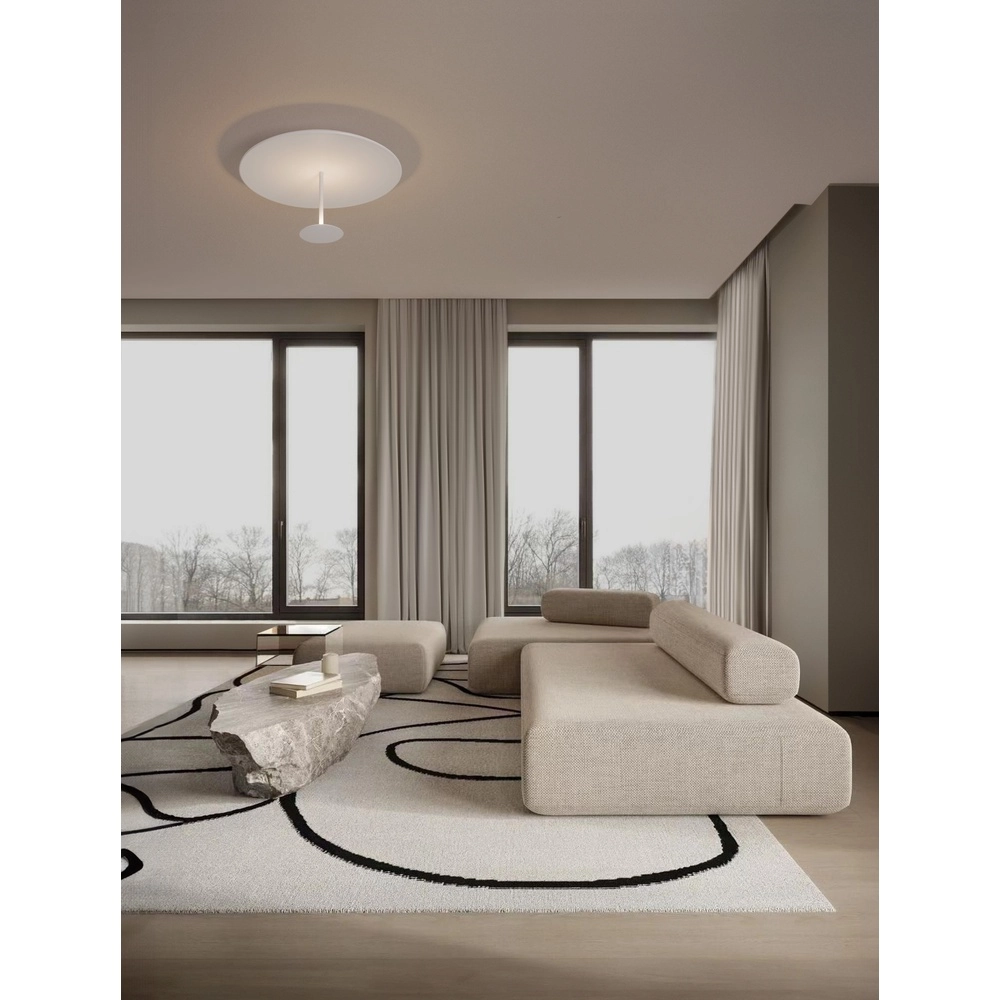 Design plafondlamp Nima wit Ø 60cm