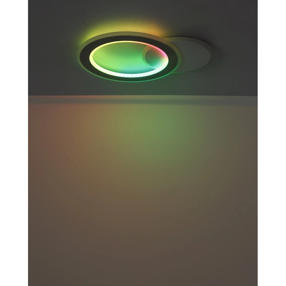 Design plafondlamp Mavis wit Globo 9007371589234