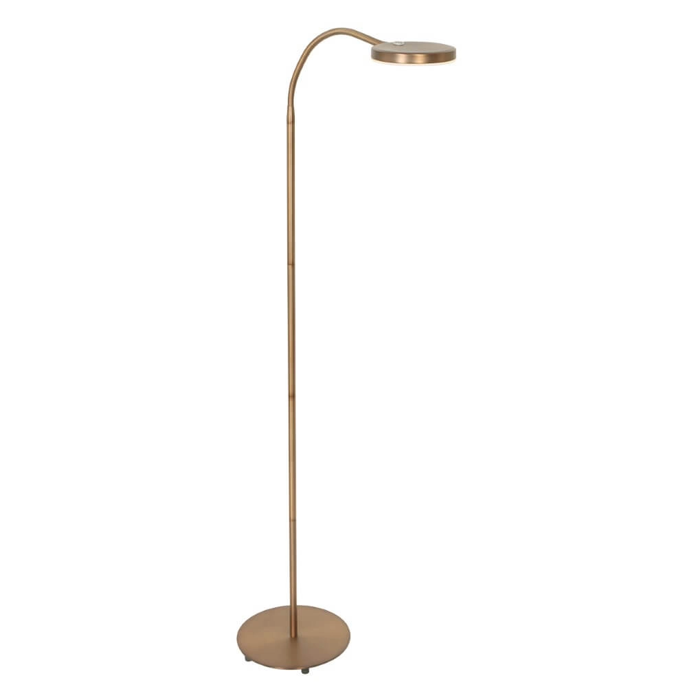 Flexibele led leeslamp Platu brons