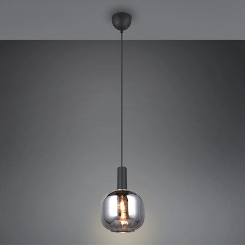 Pendel Diva Ø 20cm - smoke glas