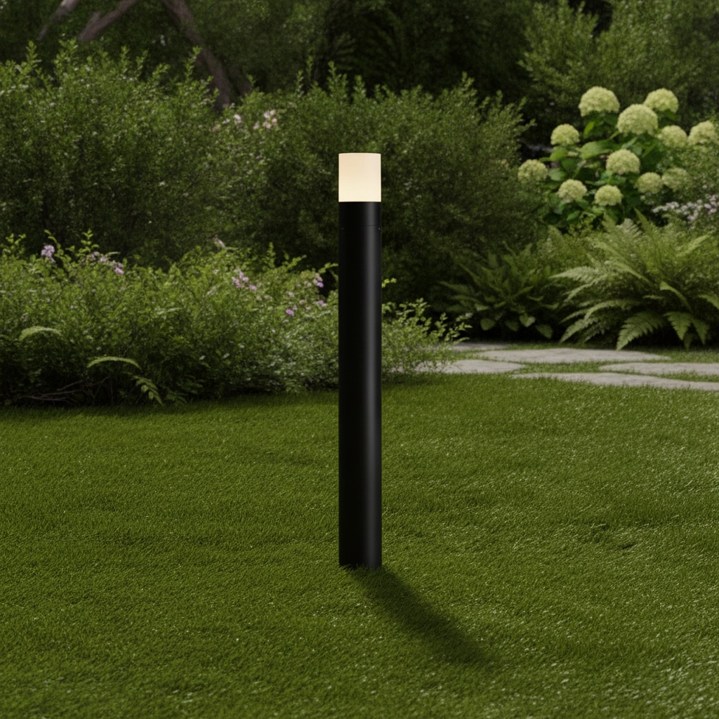 Design tuinlamp Paul zwart 80cm
