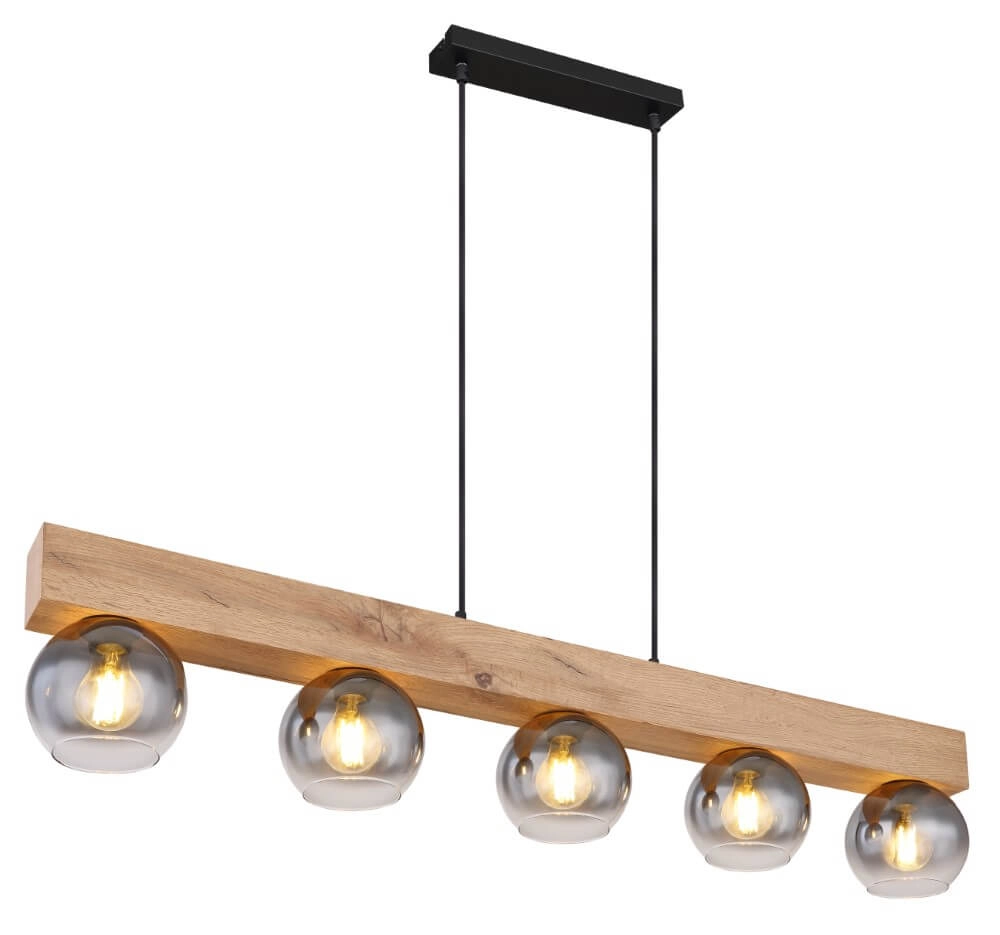 Hanglamp Moitas 5-lichts recht
