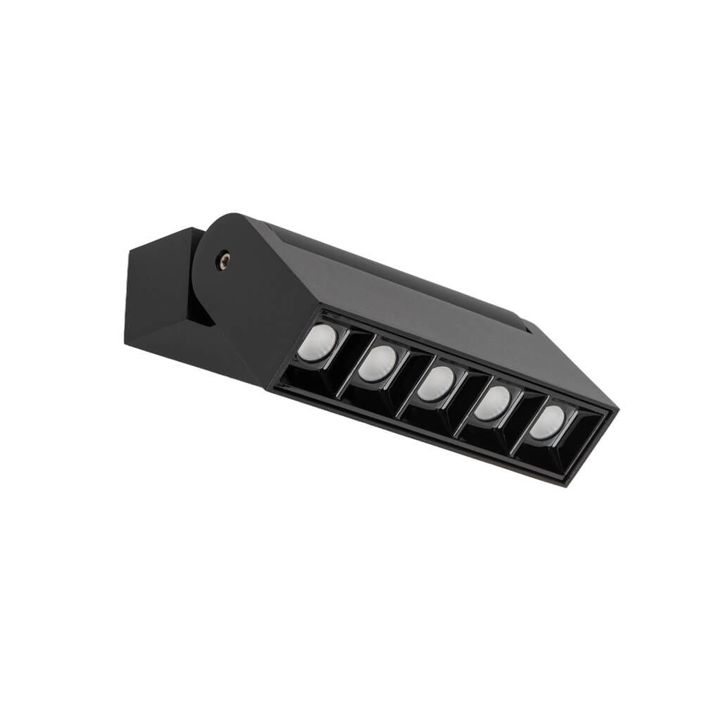 Richtbare wandspot Focus Mini zwart - 3000K Lyora 5903139100687