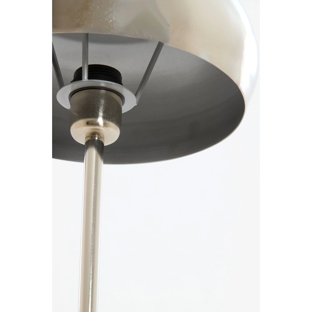 Tafellamp Surin Ø 23cm - glans nikkel Light & Living 8717807743451