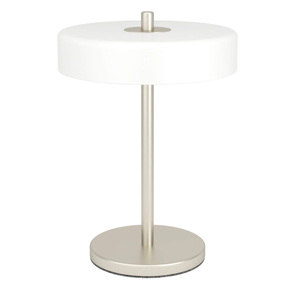 Design tafellamp Salve nikkel