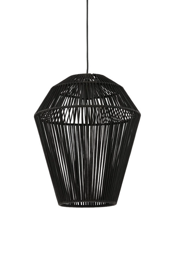 Bohemian hanglamp Deya zwart Ø 30cm Light & Living 8717807681142