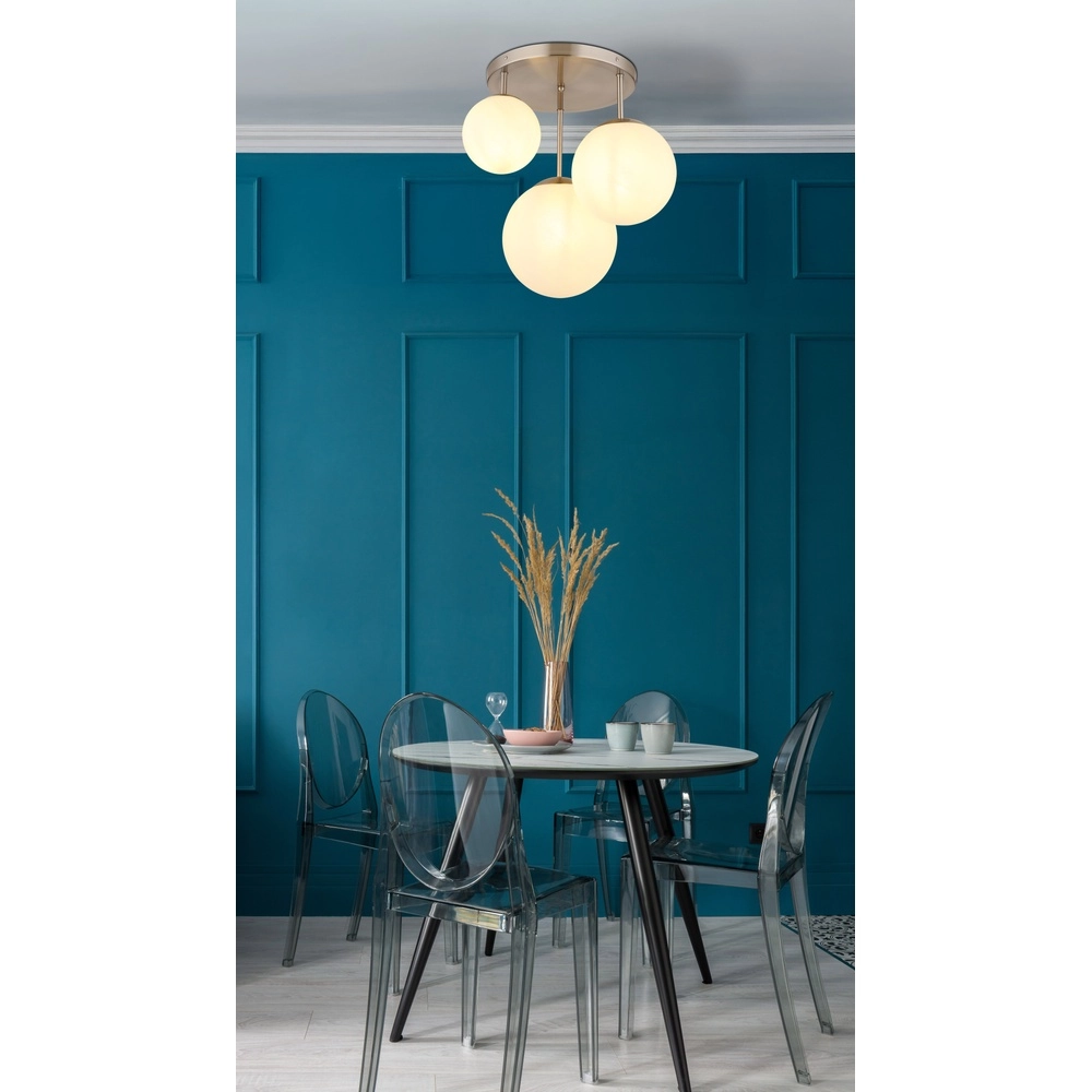 Plafondlamp Kop nikkel Globo 9007371519996
