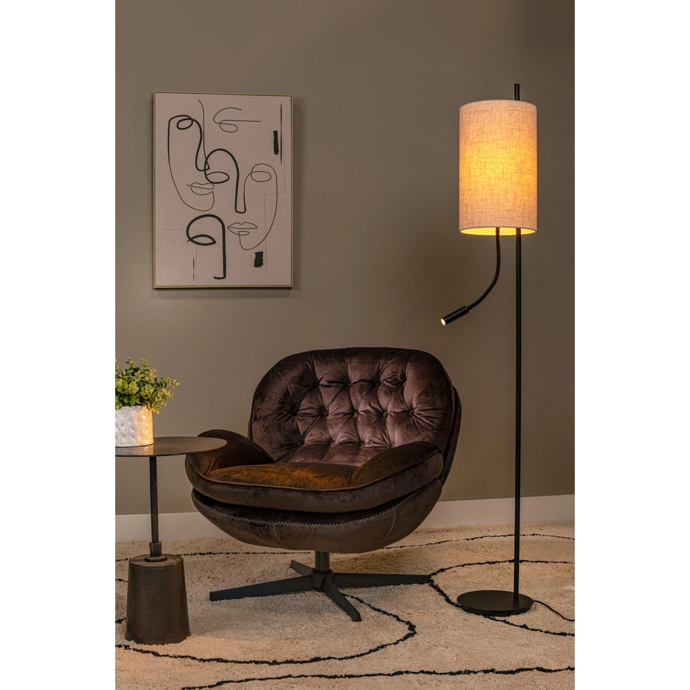 Vloerlamp Magic met leeslampje Lucide 5411212680099