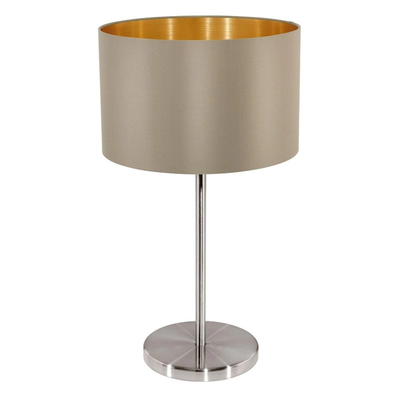 Tafellamp Maserlo Beige/Goud