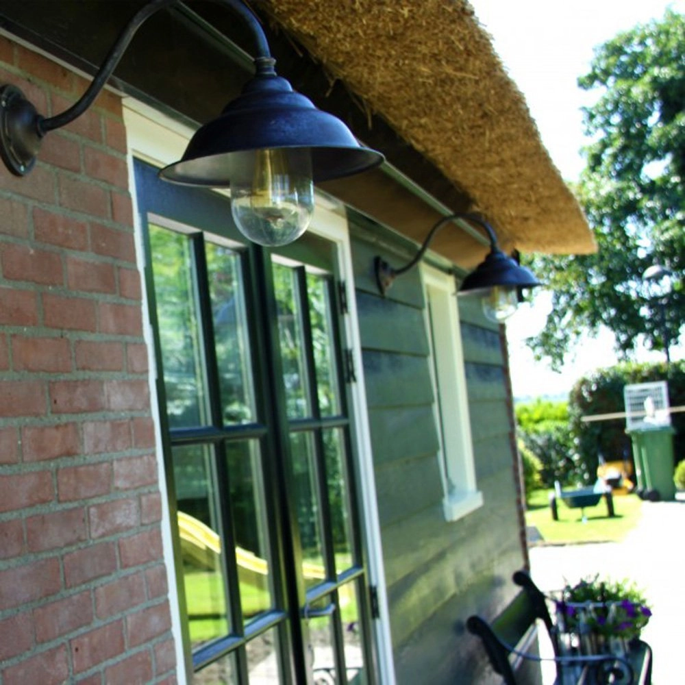 Landelijke buitenlamp Savoye II recht KS verlichting 8714732123808