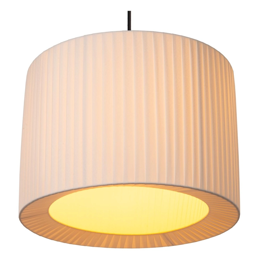 Design hanglamp Fold Ø 40cm wit Lucide 5411212212115