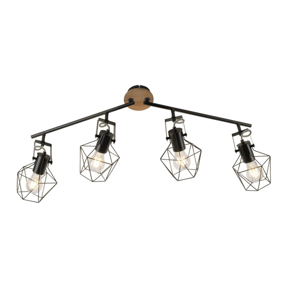 Landelijke plafondlamp Jaro Just Light 4043689971380