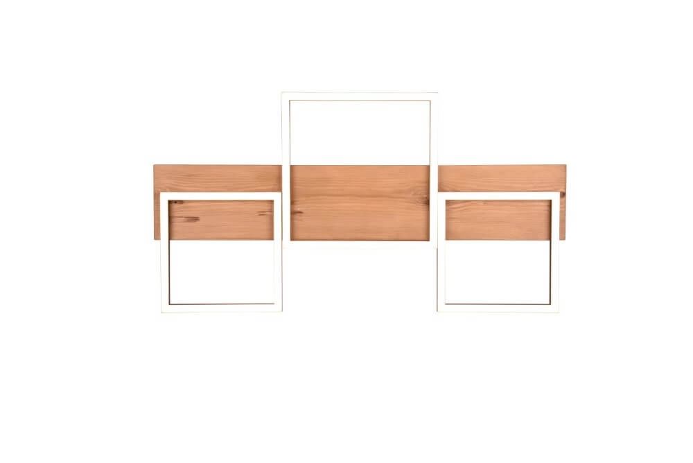 Houten led plafondlamp Harper 3-lichts Trio 4017807524994
