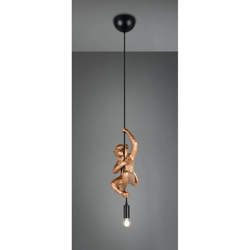 Hanglamp Fips aapje goud Trio 4017807667998