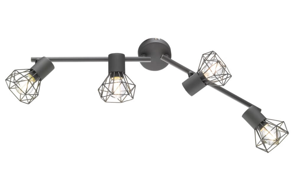 Trendy plafondspot Ran 4-lichts