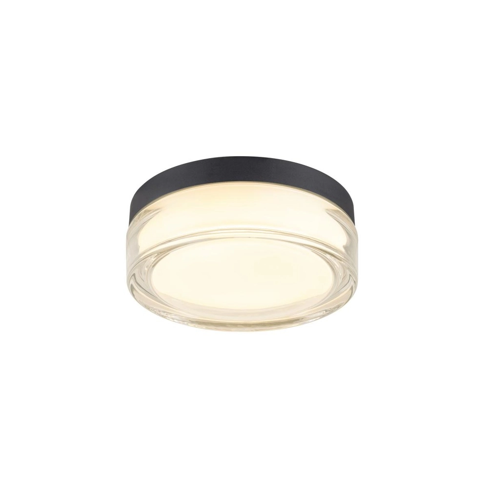 Plafondlamp Cyft XL zwart Ø 20cm