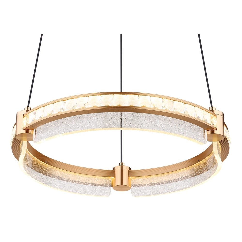 Hanglamp Blondie Ø 40cm goud Globo 9007371449460