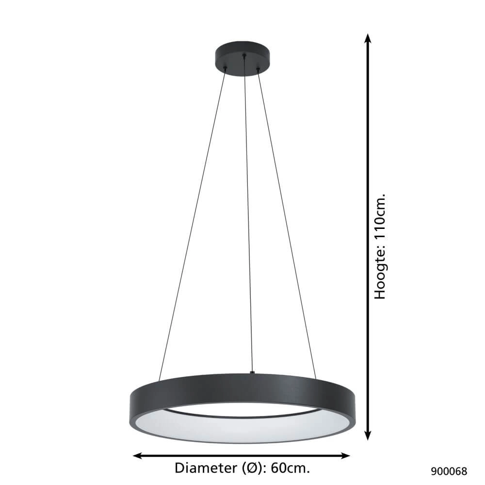 Hanglamp Zigbee Marghera-Z Eglo 9008606222032