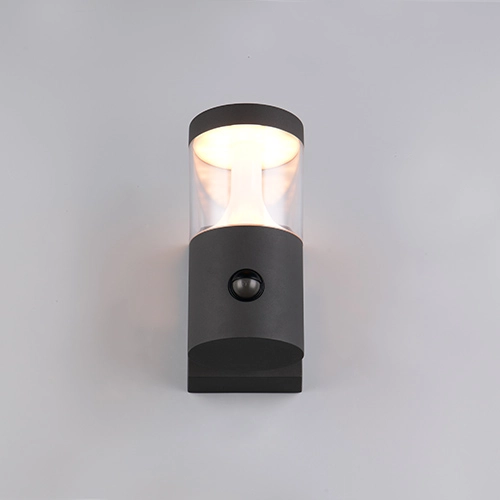 Wandlamp Tagus antraciet met sensor Trio 4017807686821