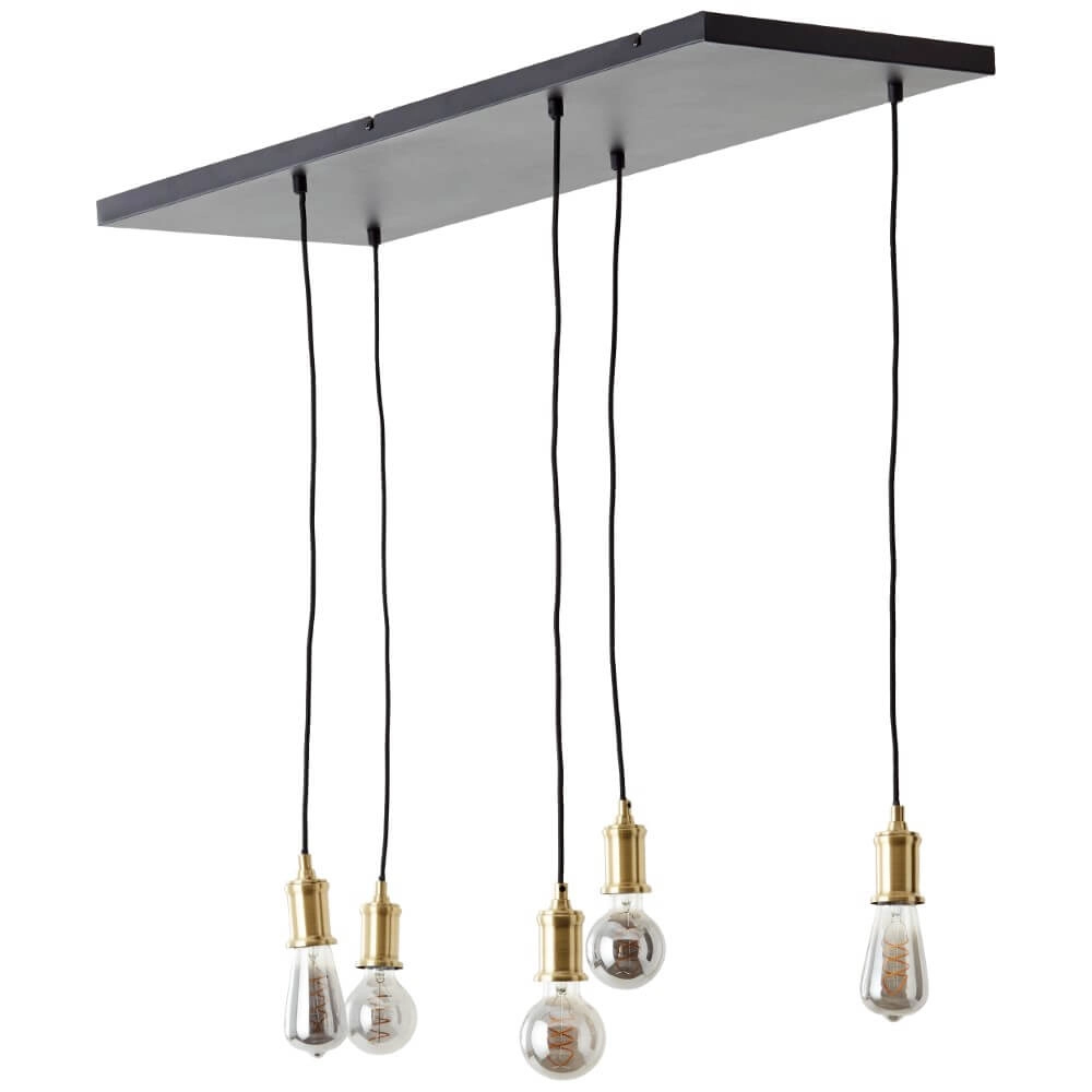 Hanglamp Darcia met 5 pendels Brilliant 4004353411694