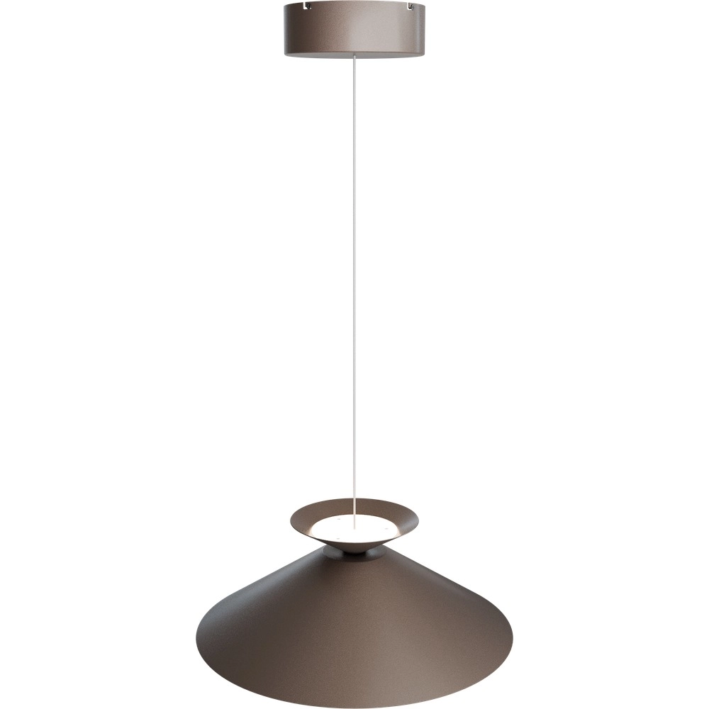 Hanglamp Ceppo cacao bruin Ø 45cm met uplight Masterlight 8718121389646