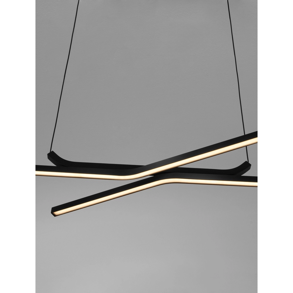 Design hanglamp Akro zwart Lyora 5212017461766