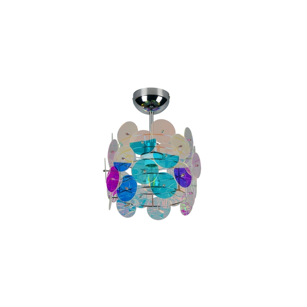 Plafondlamp Iride gekleurd Trio 4017807670967