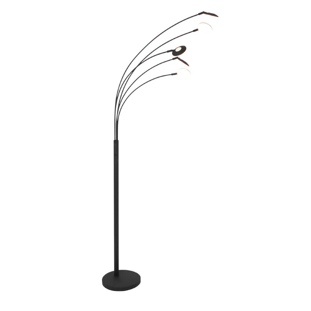 Led leeslamp Synna zwart Steinhauer 8712746153026