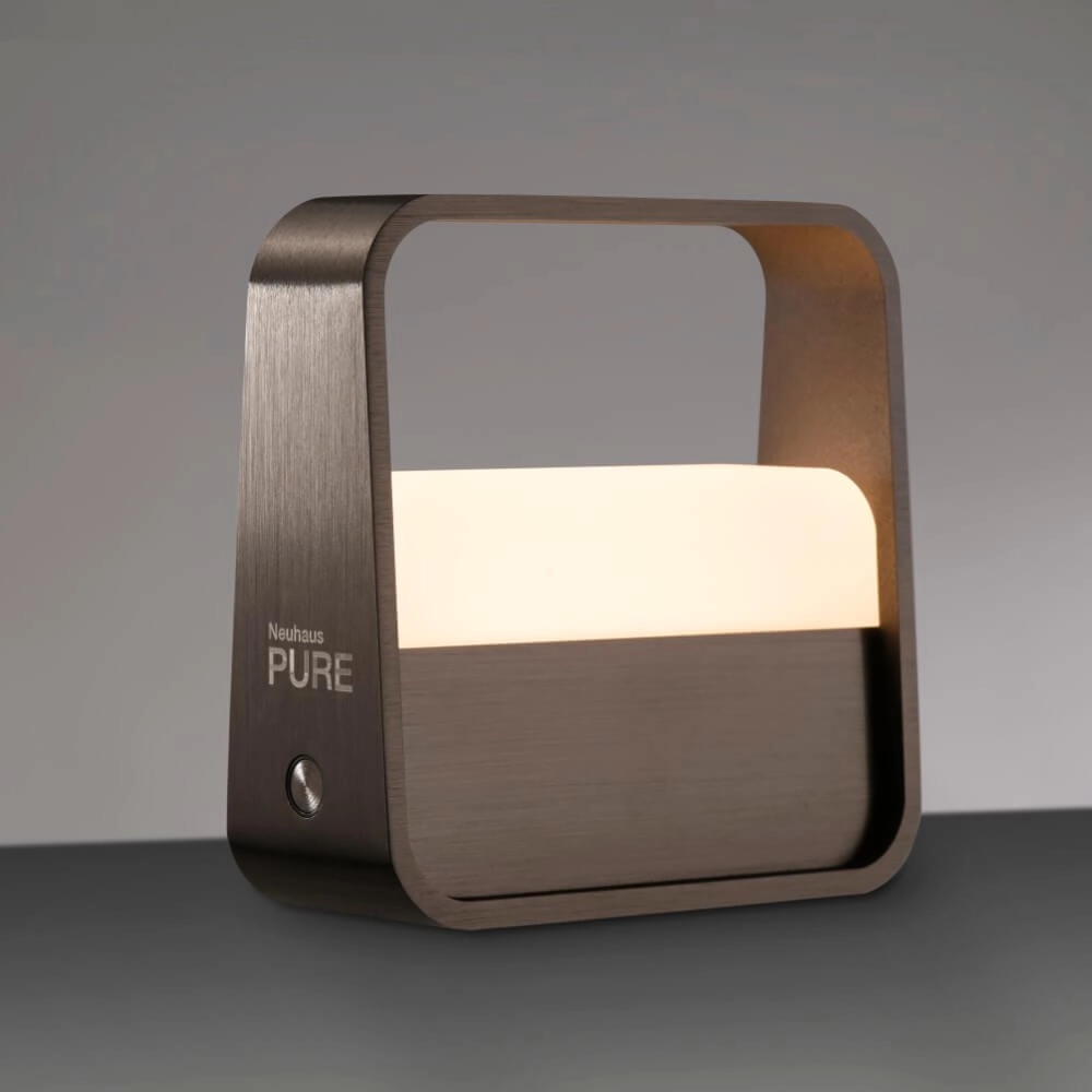 Design tafellamp Pure Go bruin Paul Neuhaus 4012248383384